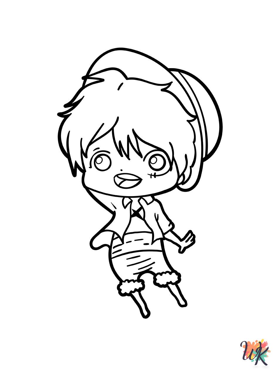 Chibi Coloring Pages 2