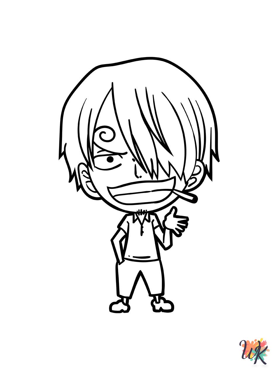 Chibi decorations coloring pages