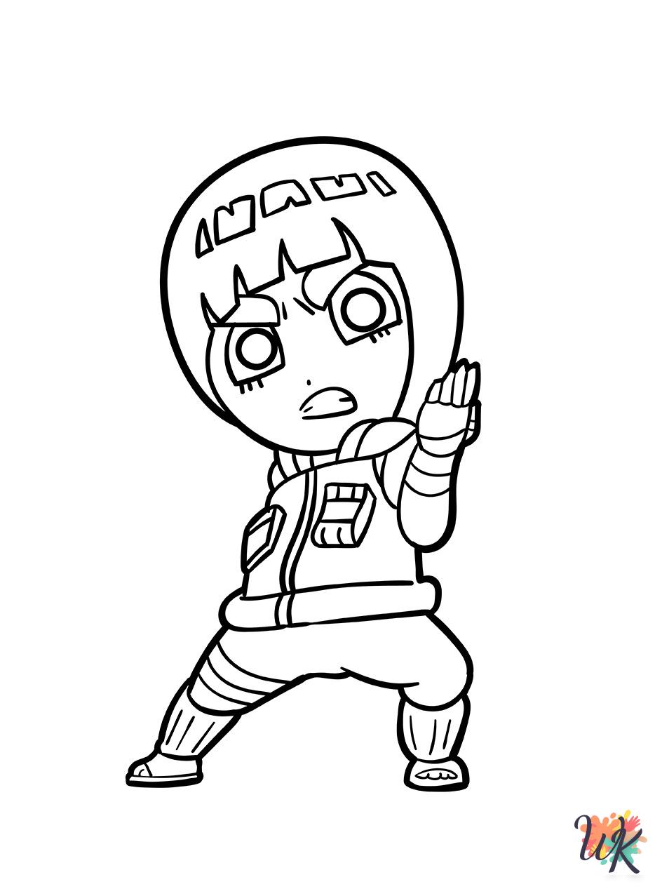 cute coloring pages Chibi 1