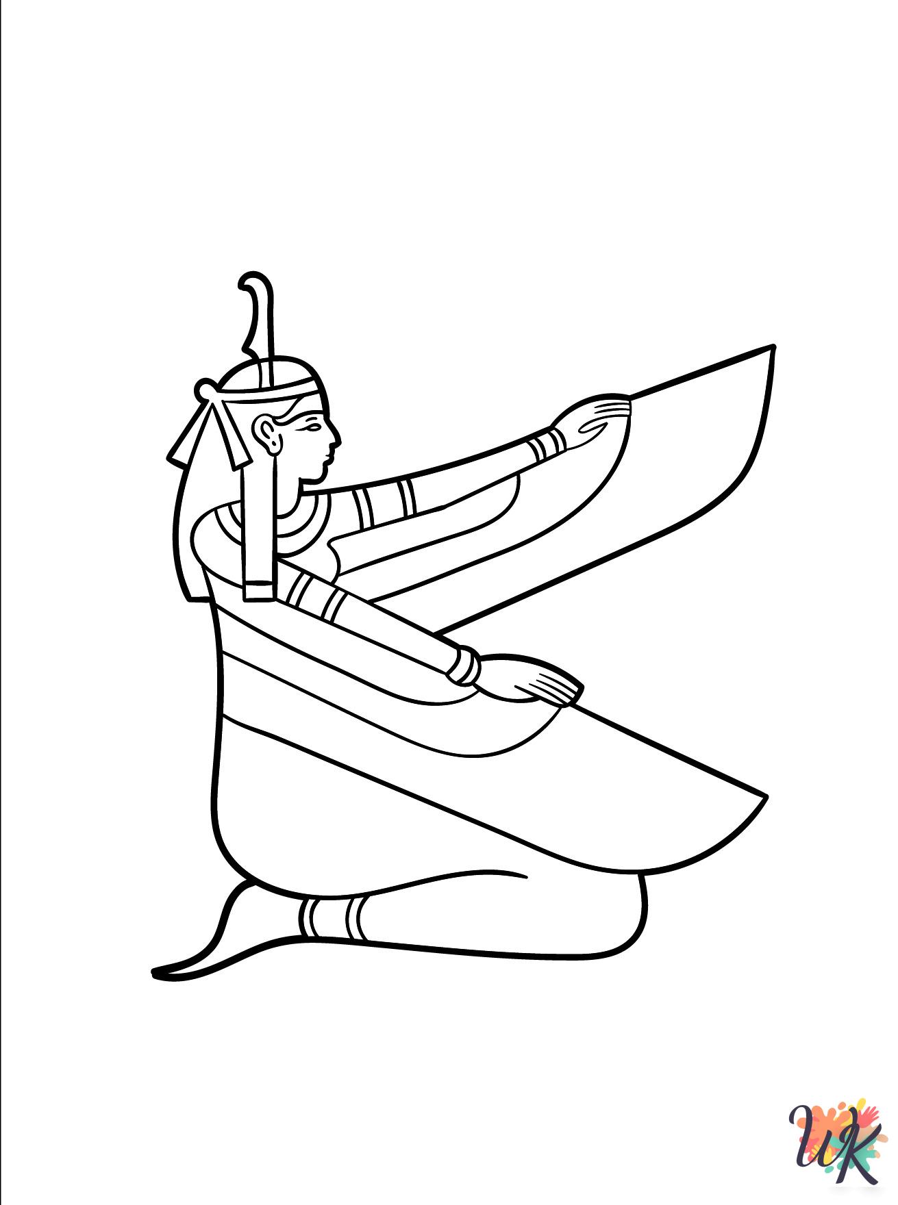 Egyptian Coloring Pages 10