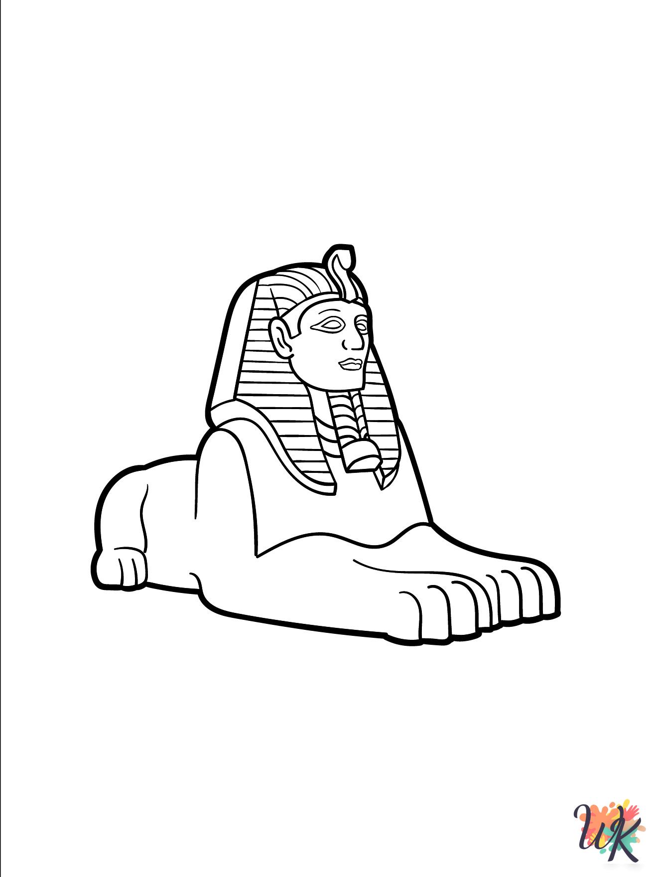 Egyptian Coloring Pages 11