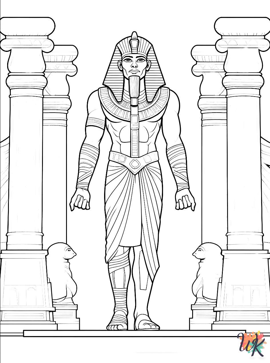 Egyptian Coloring Pages 15