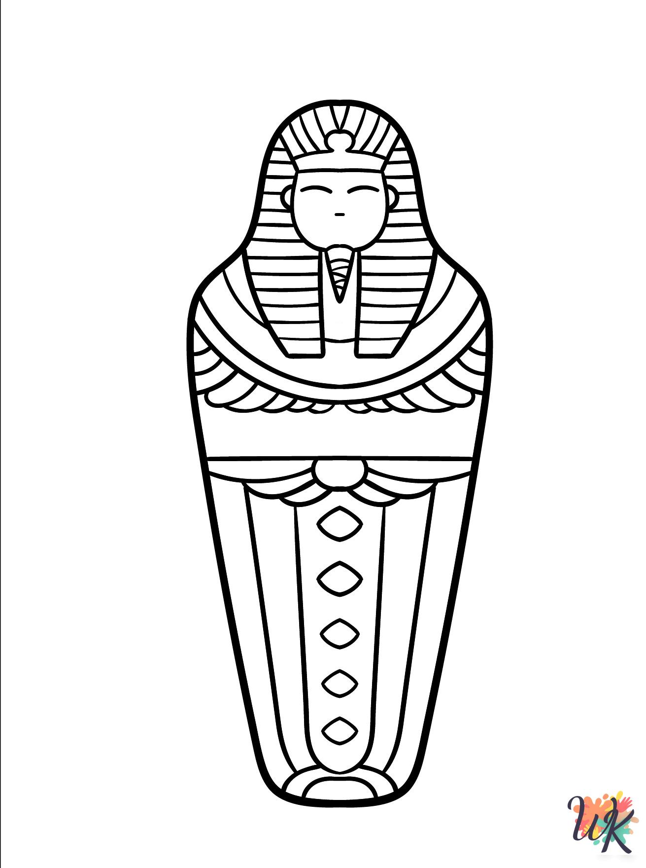 Egyptian Coloring Pages 4