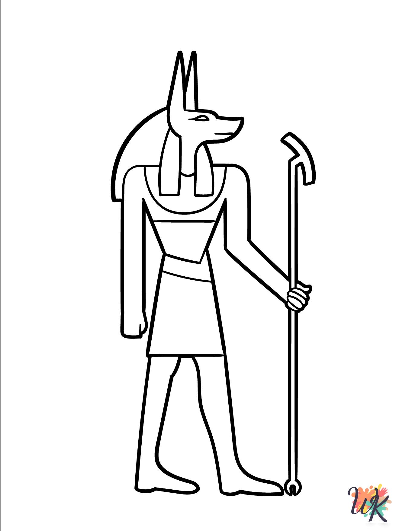 Egyptian Coloring Pages 6