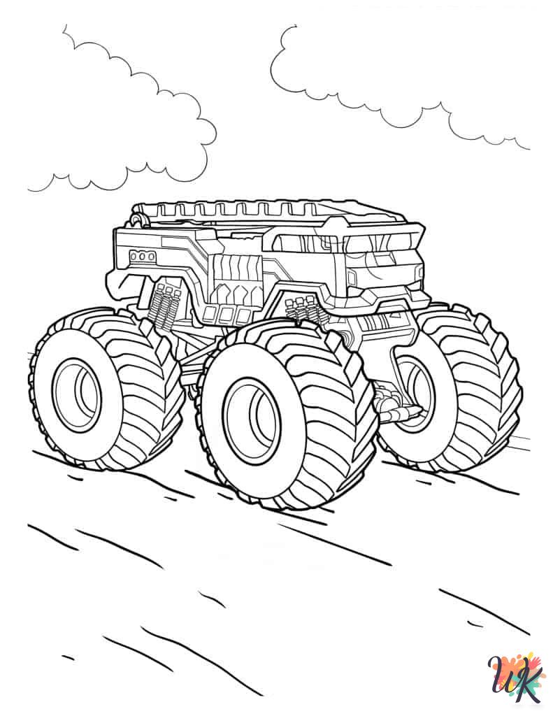 Fire Truck Coloring Pages 16