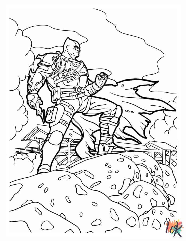 old-fashioned Fortnite coloring pages