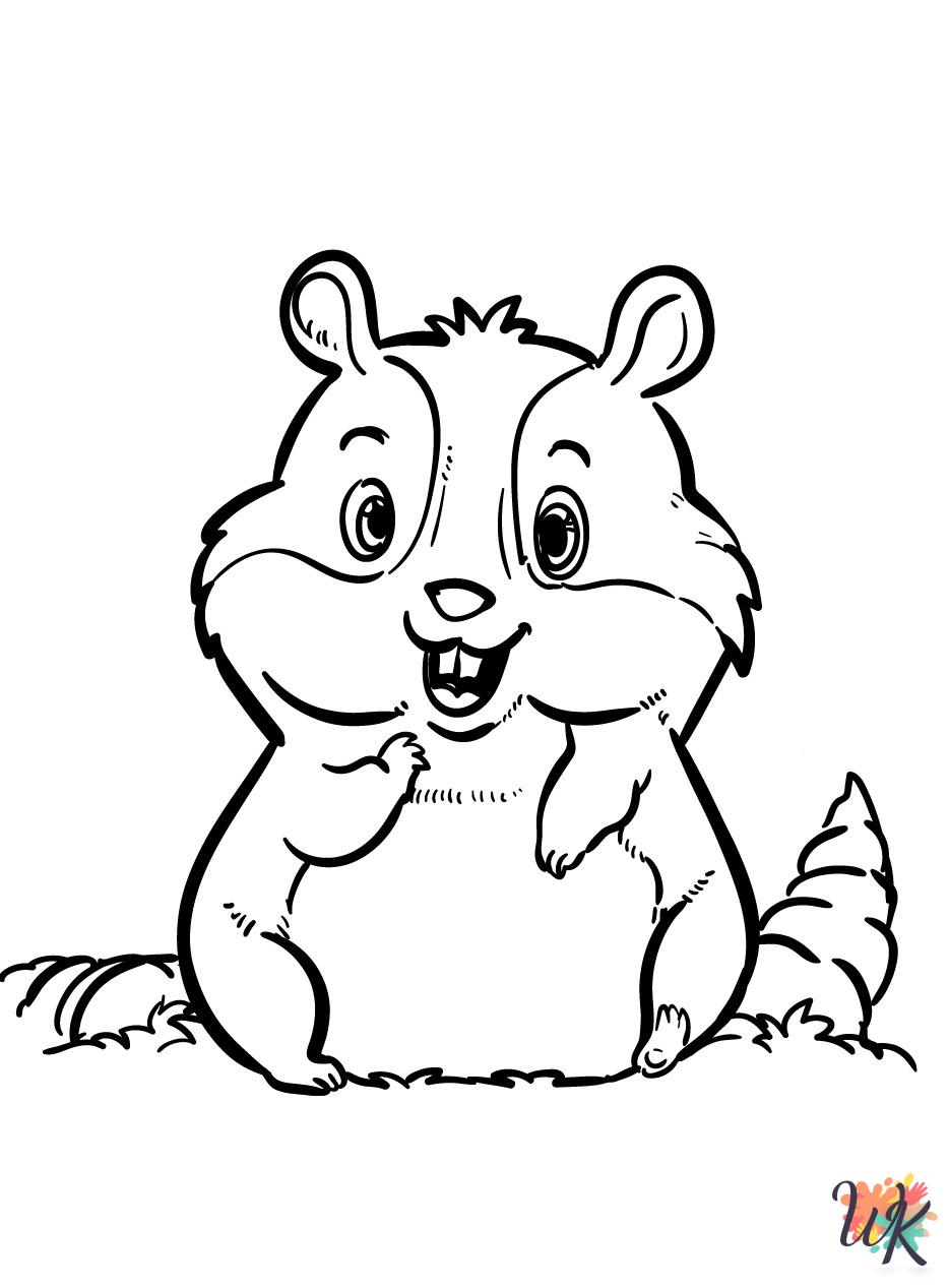 free coloring pages Hamster
