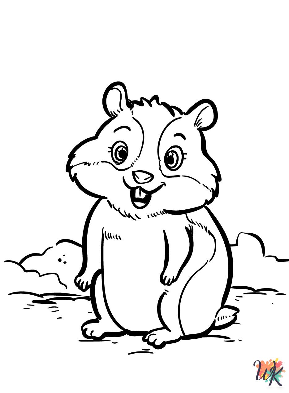 cute coloring pages Hamster