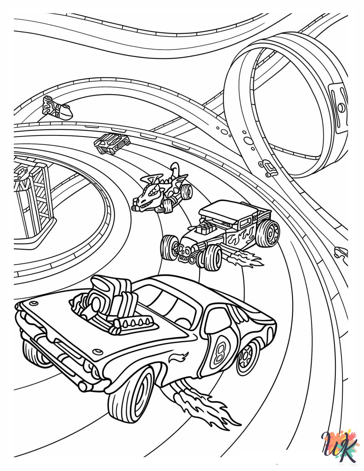 coloring pages Hot Wheels