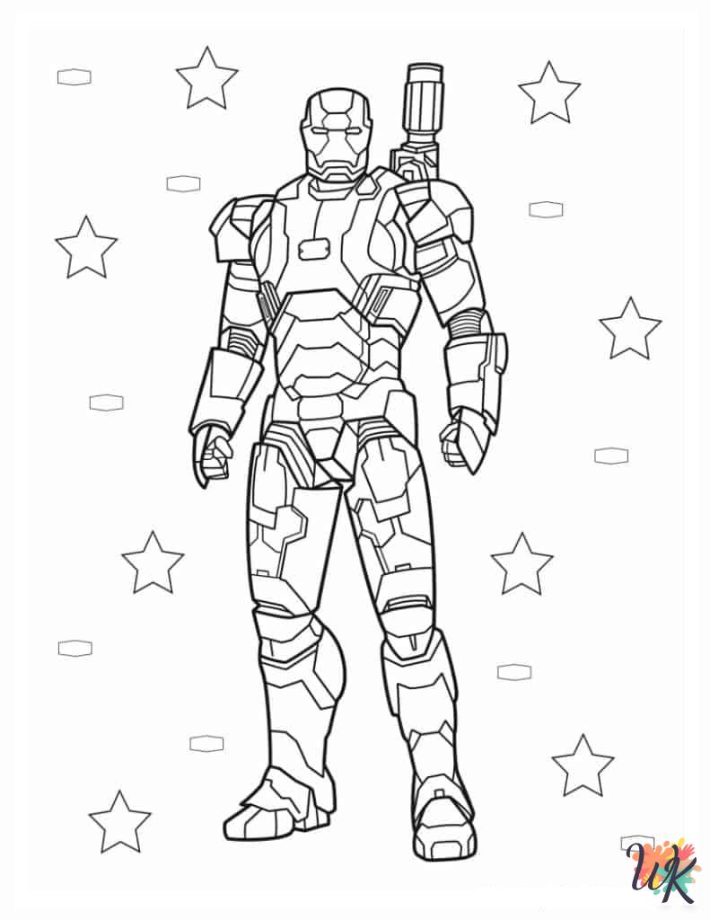 Marvel Avengers Coloring Pages 22