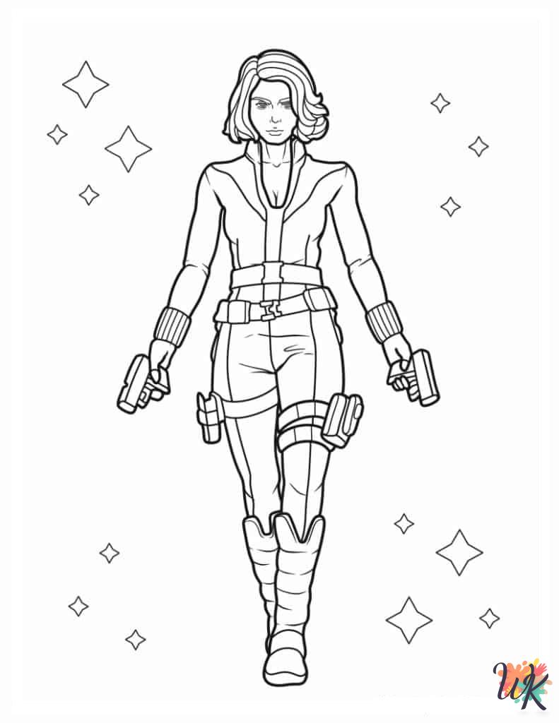 Marvel Avengers Coloring Pages 8