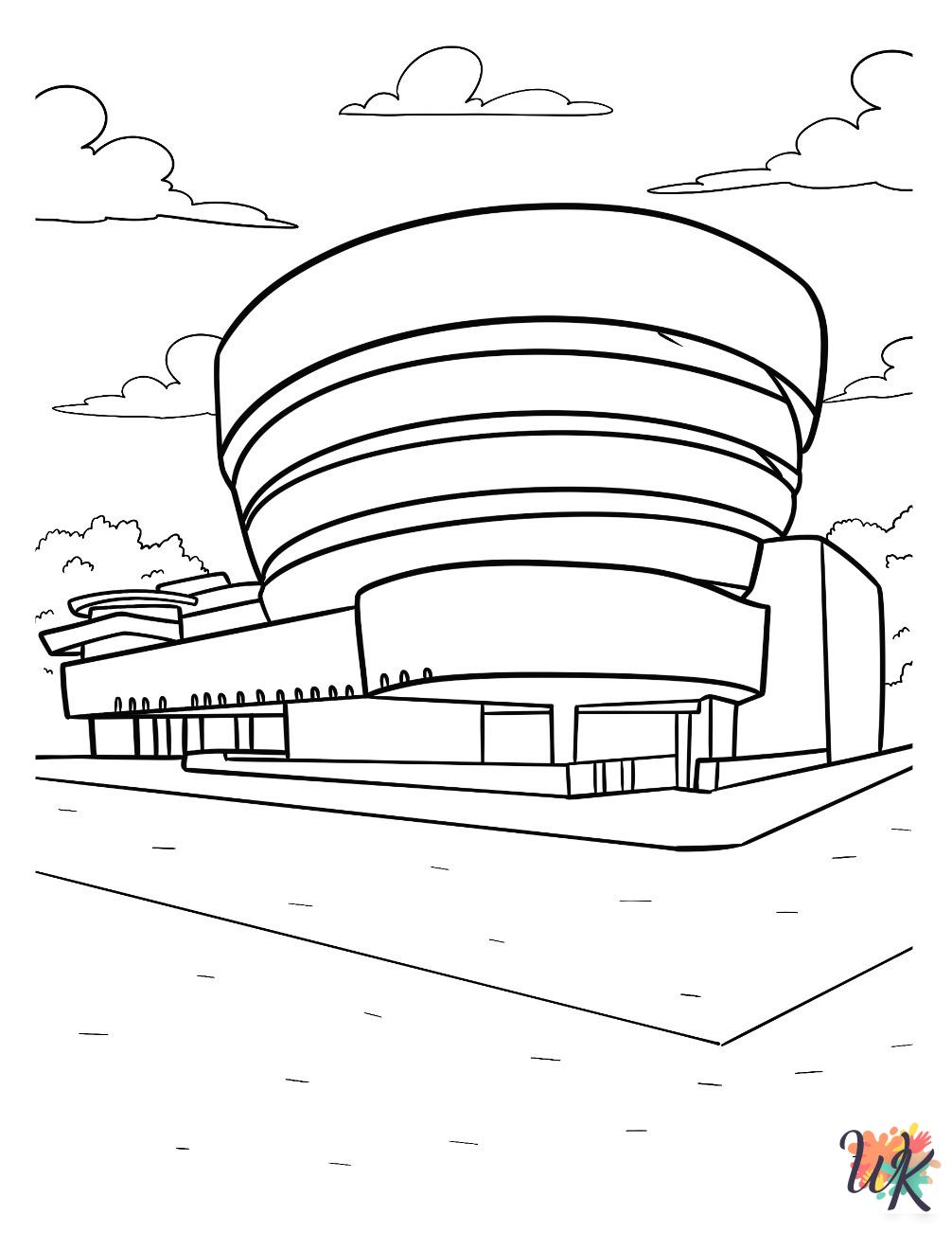 New York Coloring Pages 11