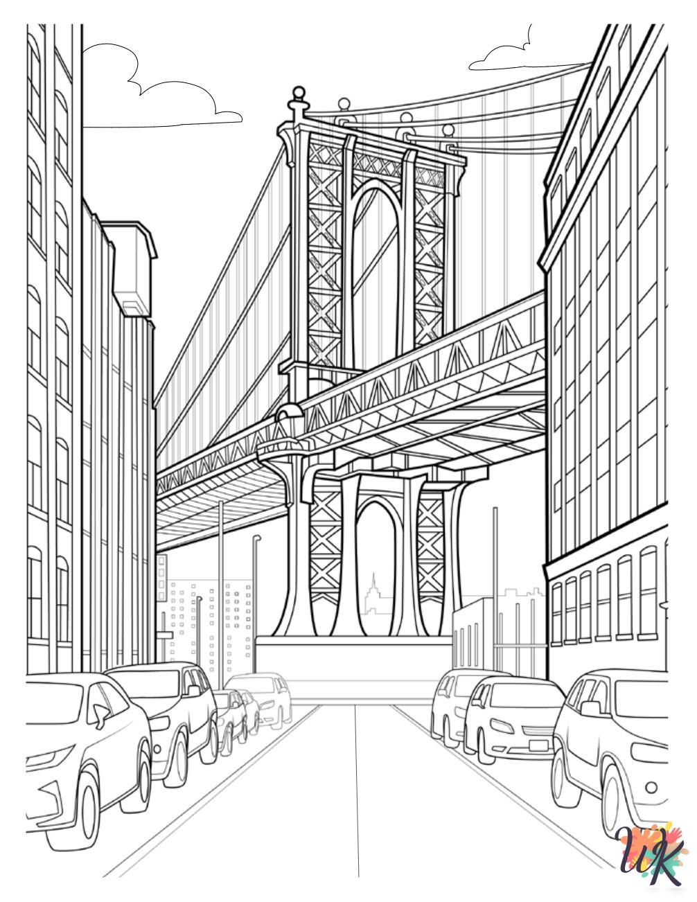 New York Coloring Pages 19