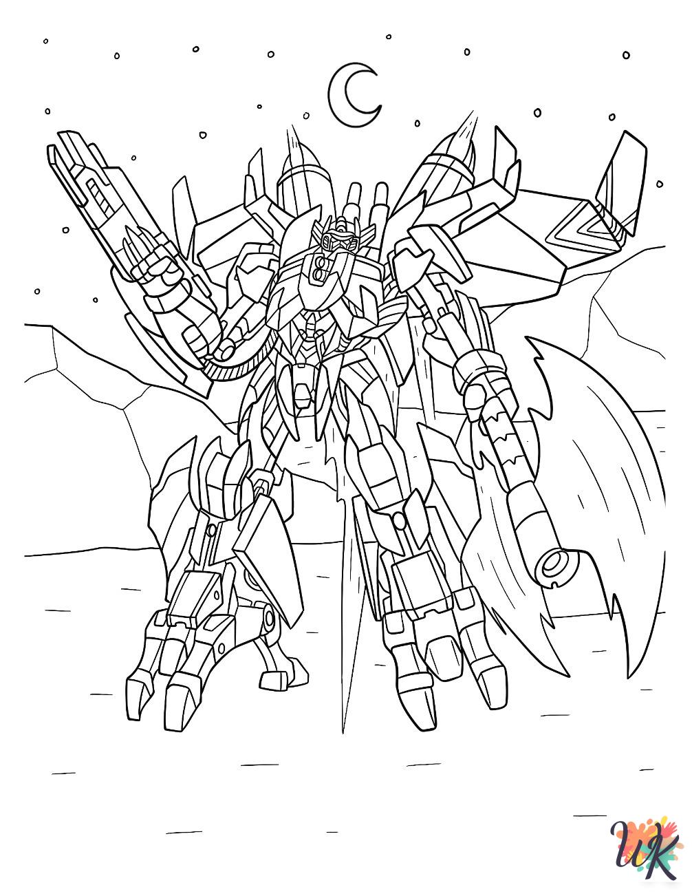printable coloring pages Optimus Prime