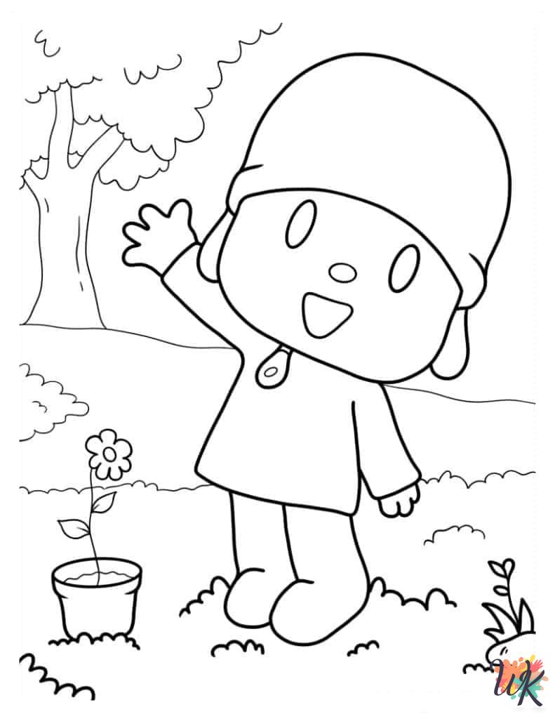 free coloring pages Pocoyo