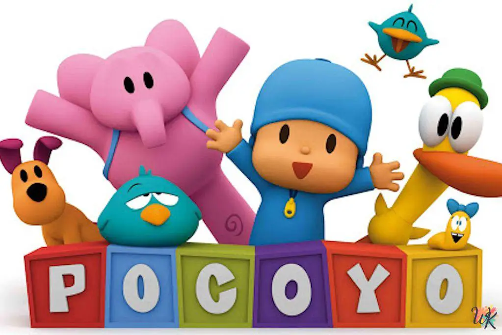 24 Pocoyo Coloring Pages