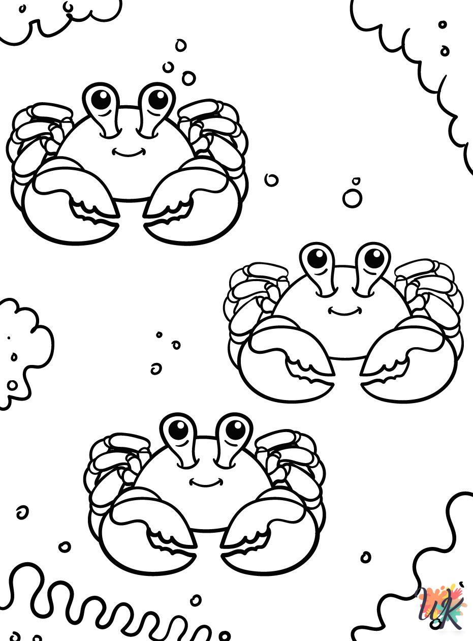 fun Sea Creature coloring pages
