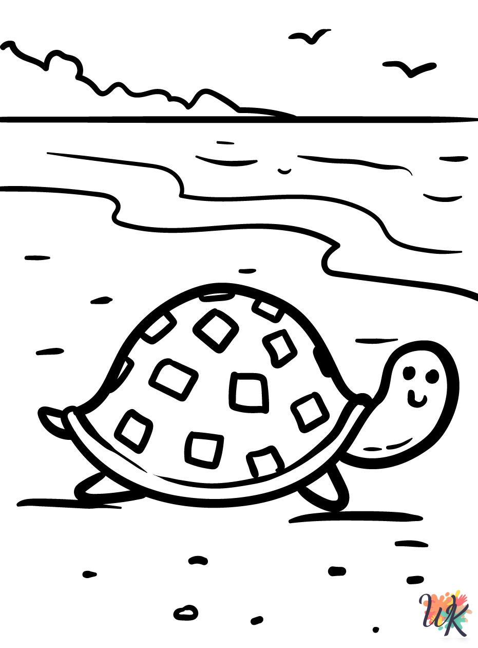 preschool Sea Creature coloring pages