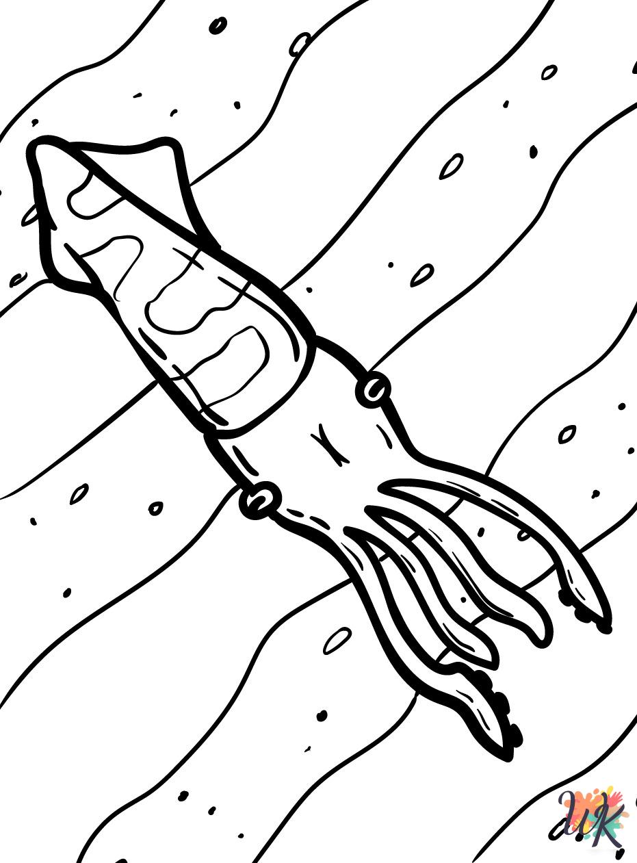 printable coloring pages Sea Creature