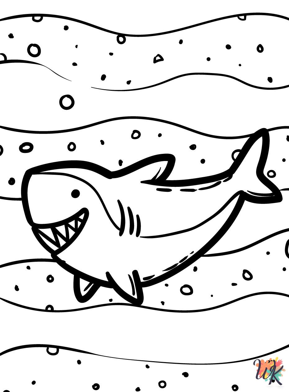 Sea Creature decorations coloring pages