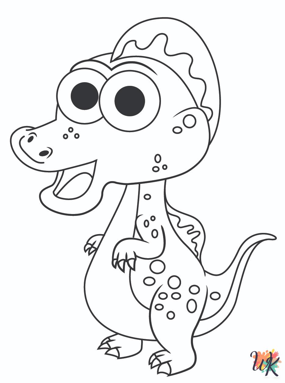 cute coloring pages Spinosaurus