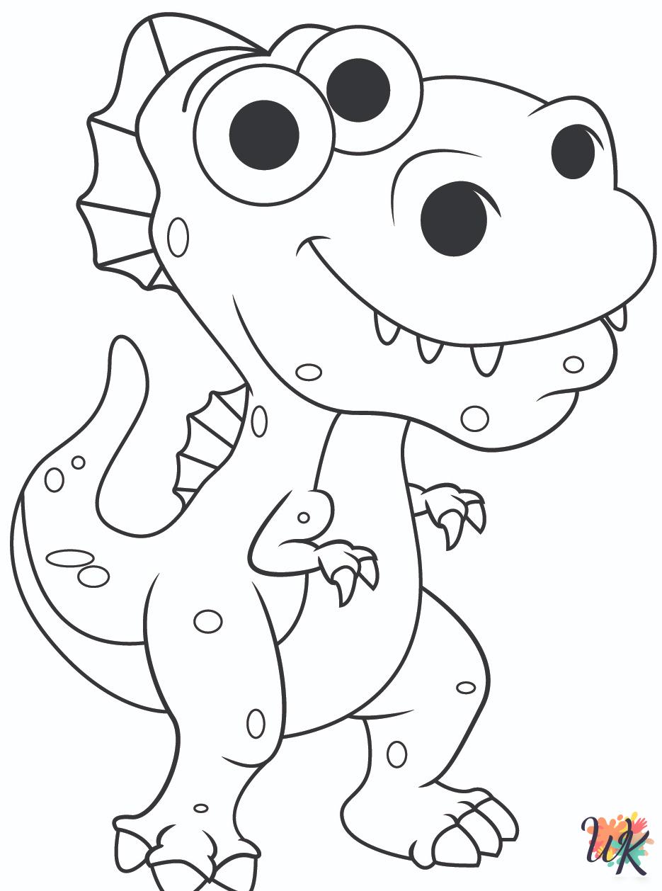 Spinosaurus coloring pages free printable