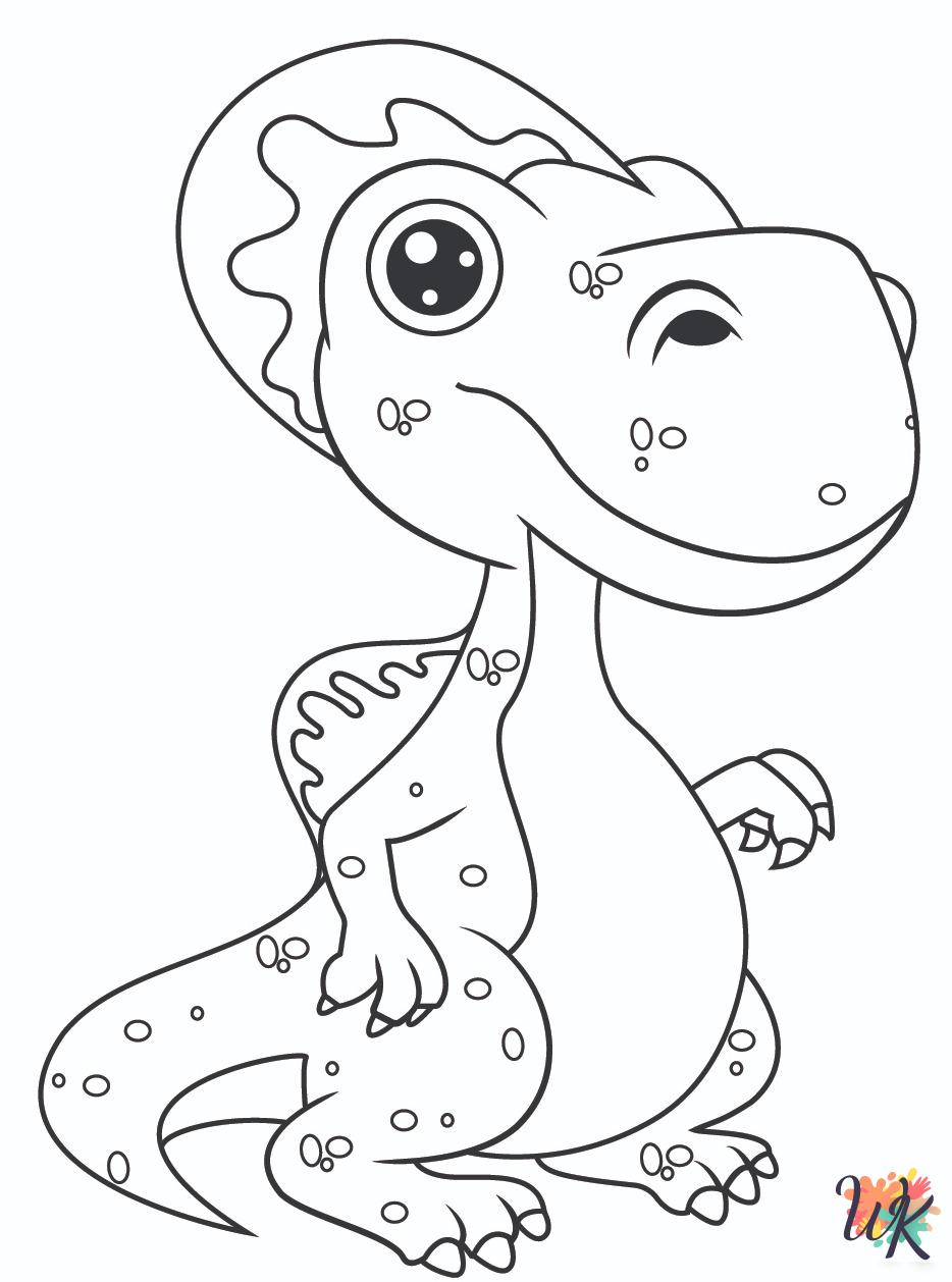 Spinosaurus coloring pages free printable 1