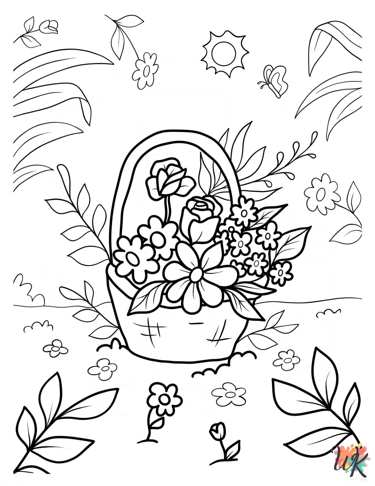 merry Spring coloring pages