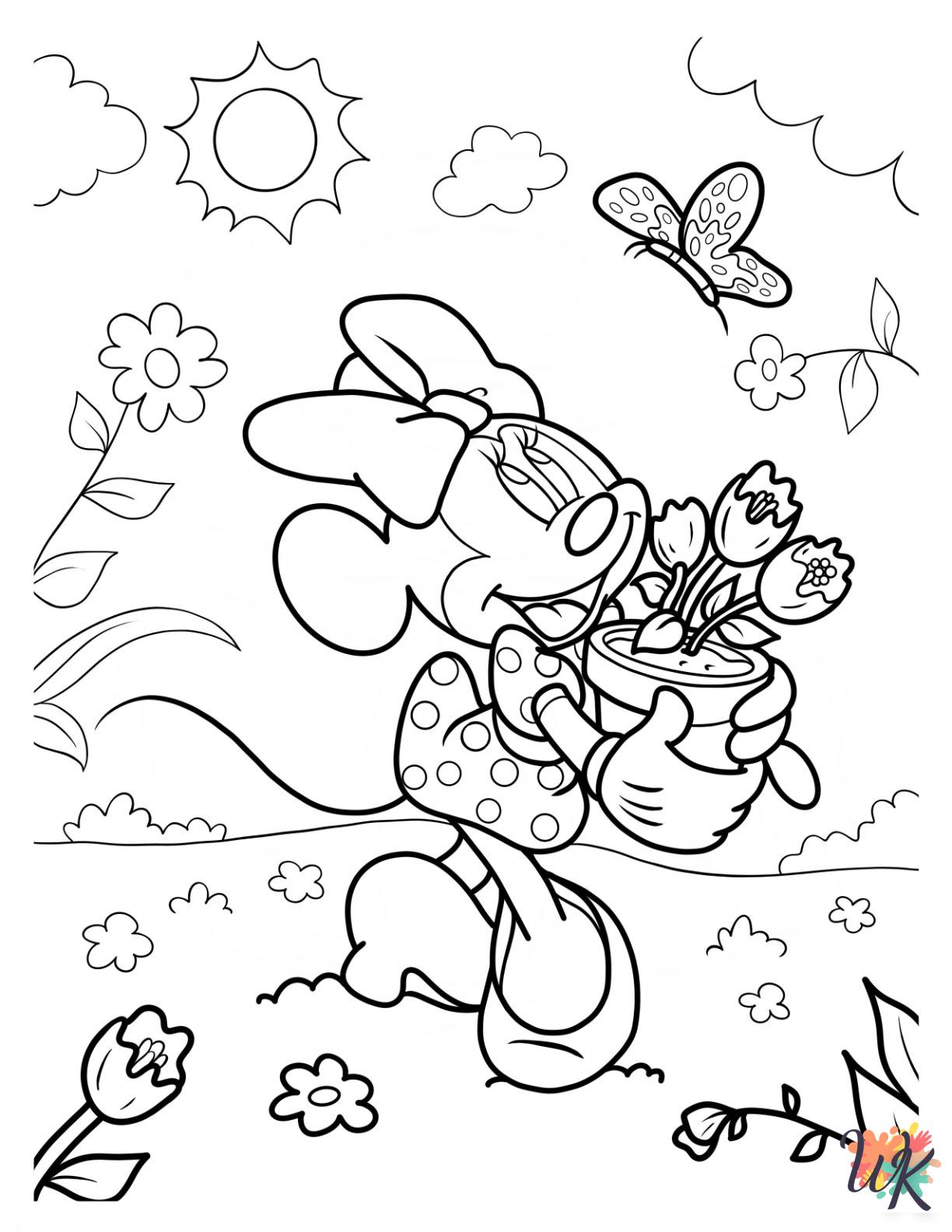 Spring coloring pages for preschoolers