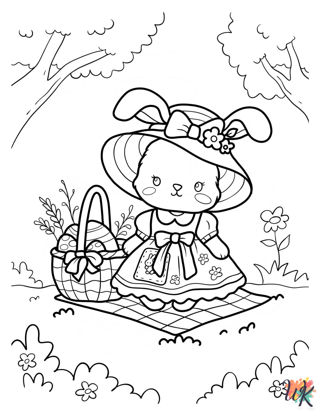 free Spring coloring pages for adults