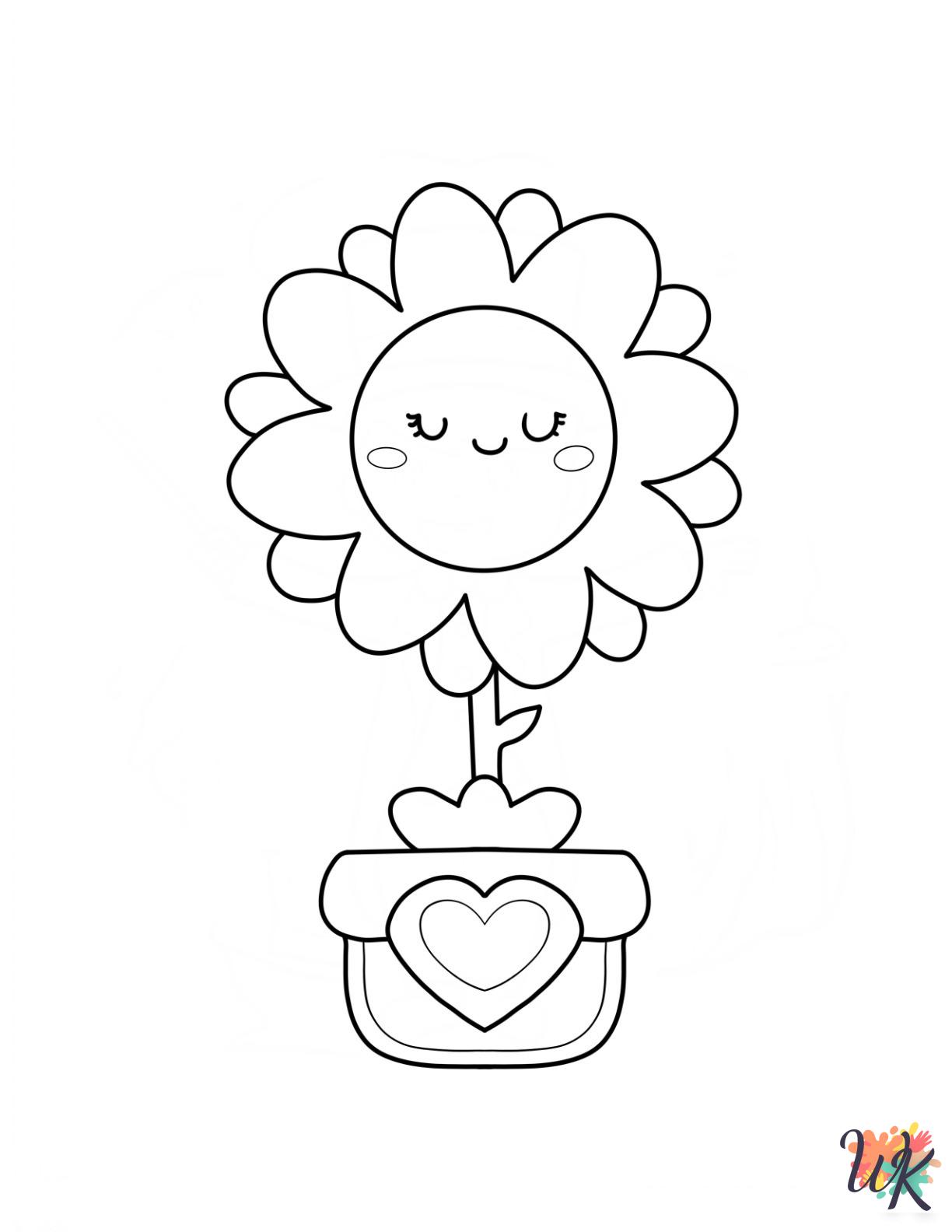 Spring ornaments coloring pages