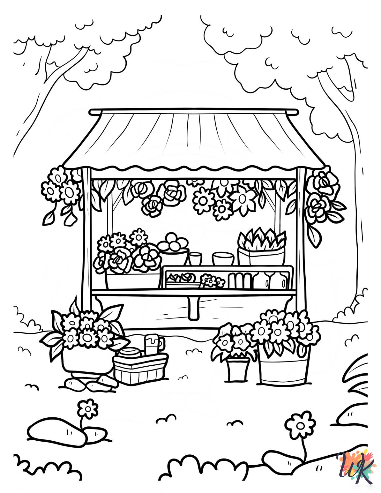 adult coloring pages Spring 1