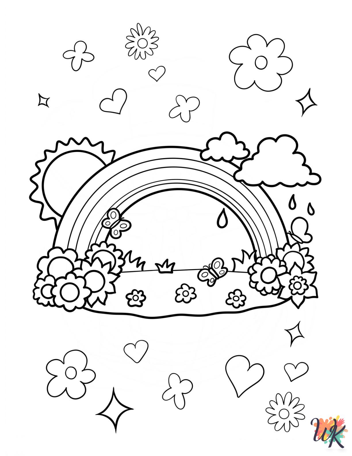 free Spring coloring pages for adults 1