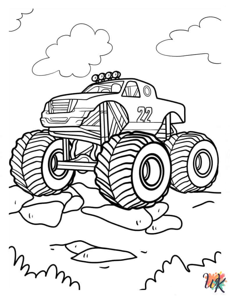Truck Coloring Pages 22