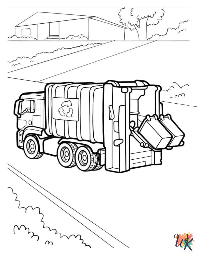 Truck Coloring Pages 25