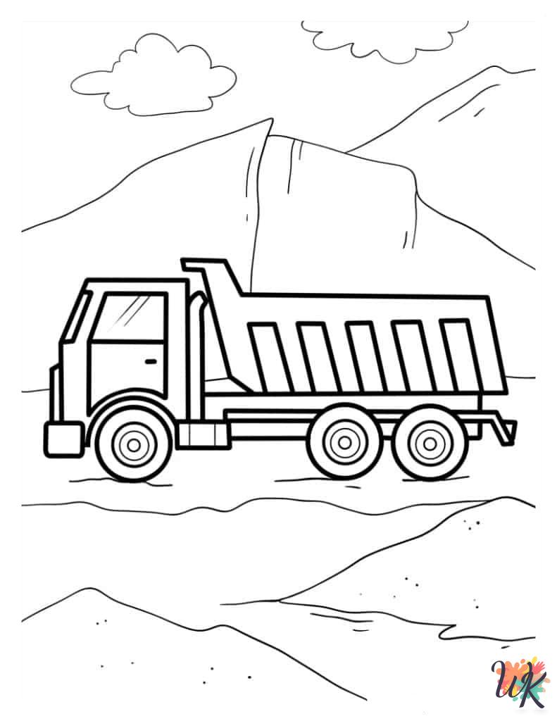 Truck Coloring Pages 28