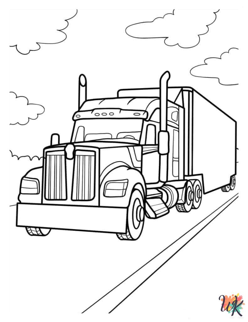 Truck Coloring Pages 30