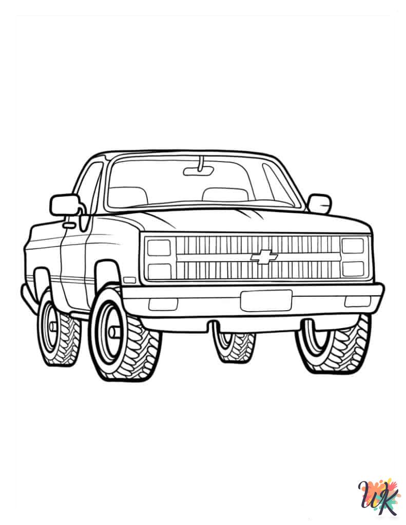 Truck Coloring Pages 32