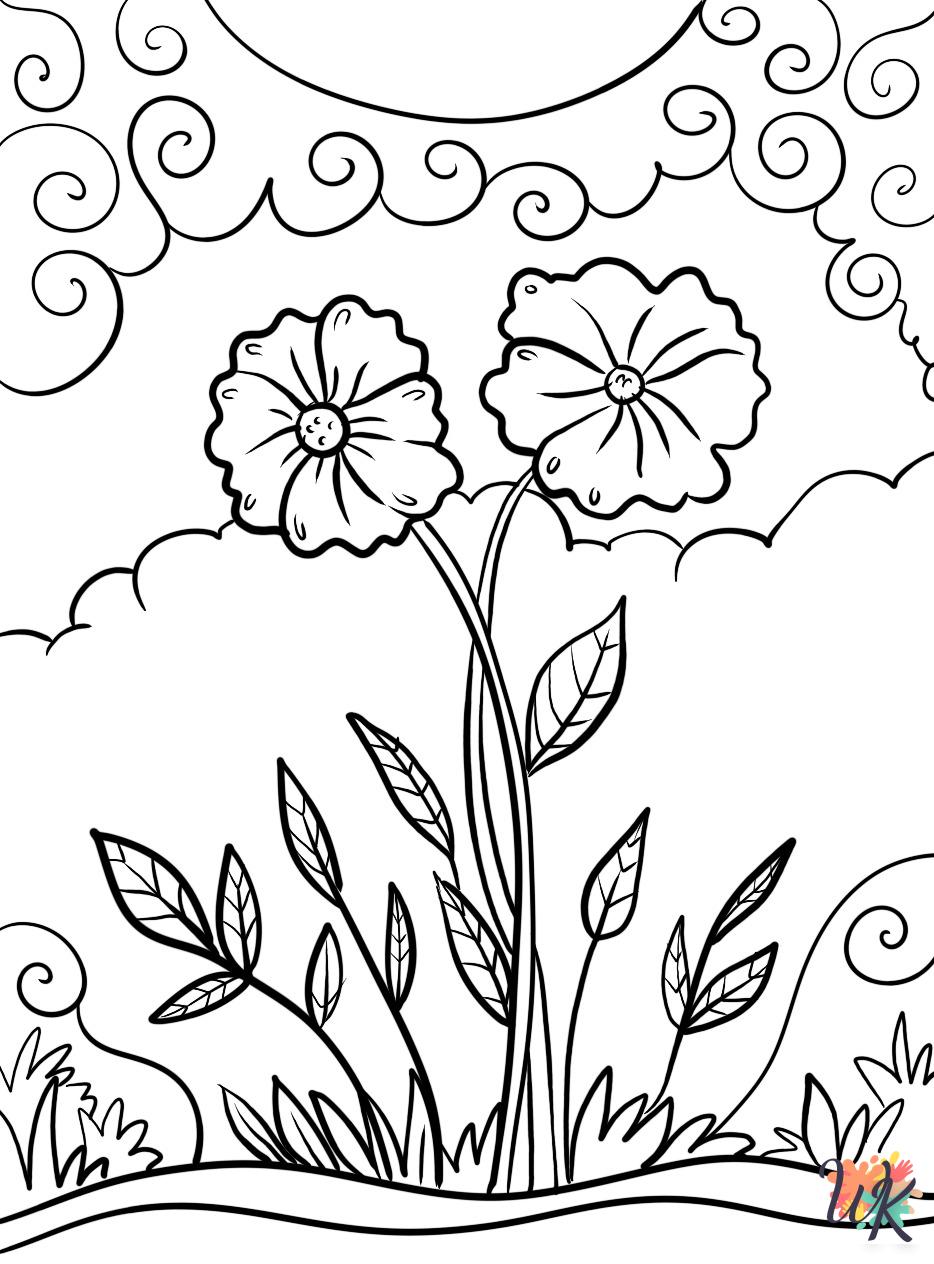 coloring pages for April