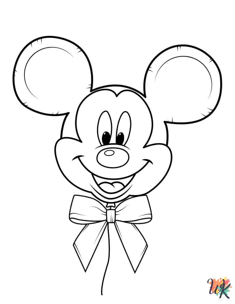 Balloon coloring pages to print