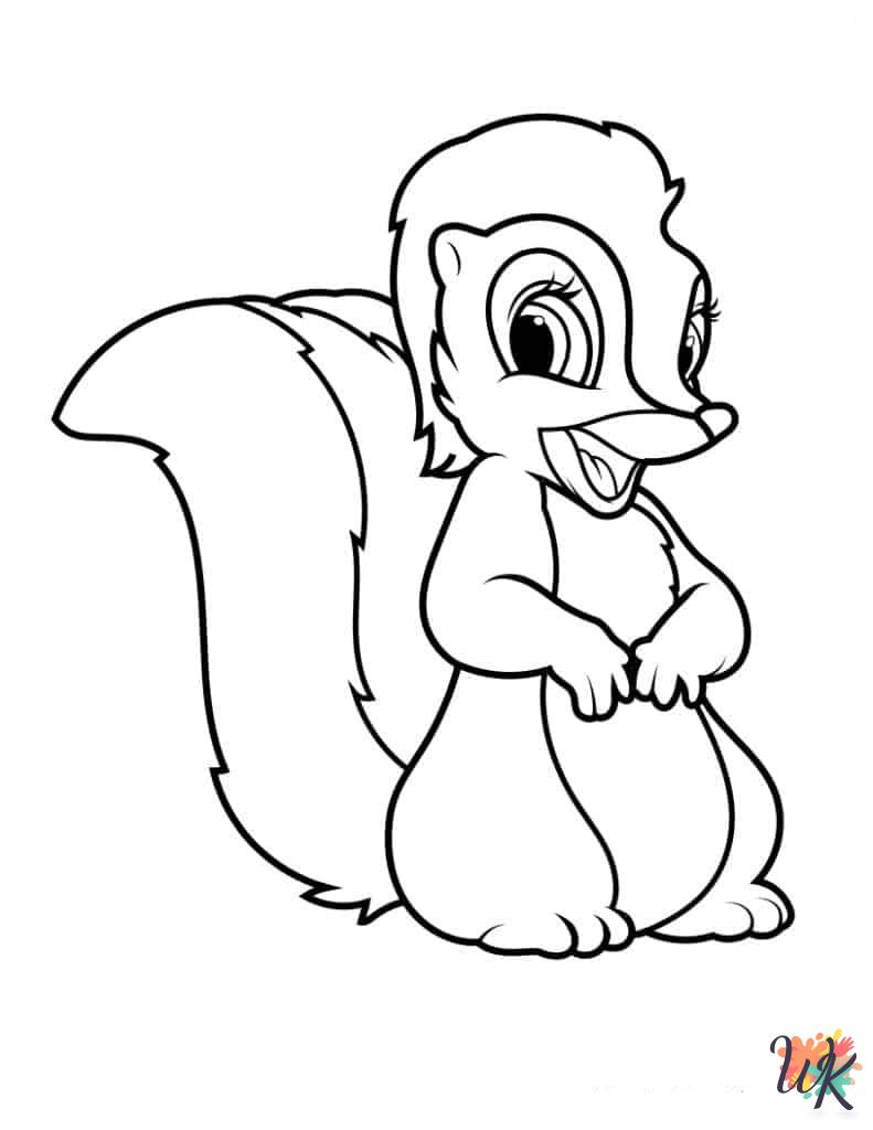 Bambi Coloring Pages 19