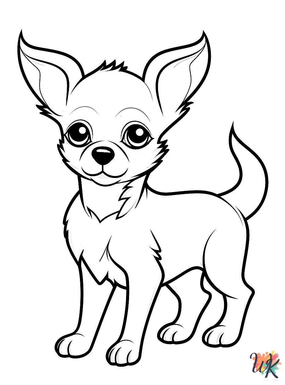 free Chihuahua coloring pages