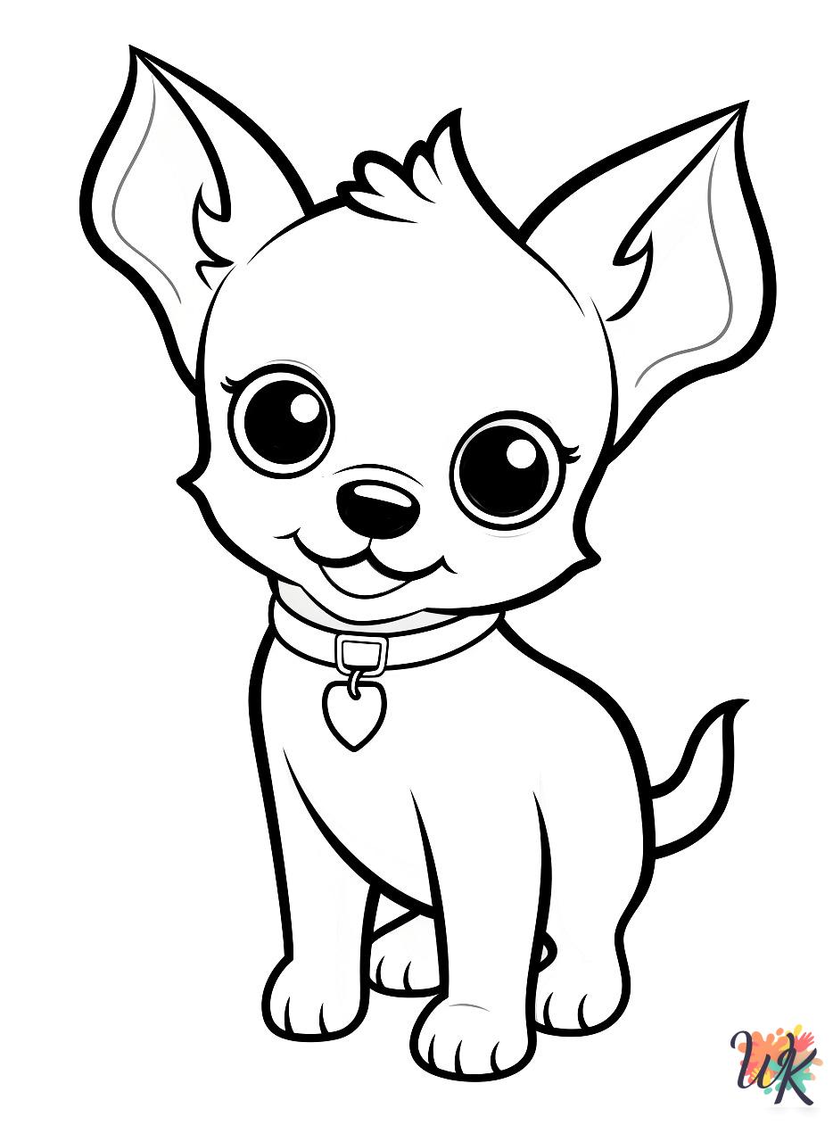 cute coloring pages Chihuahua