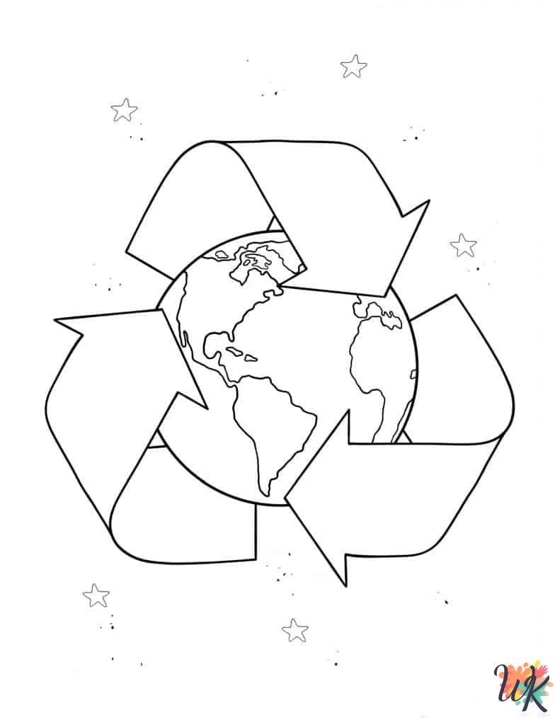 free printable Earth coloring pages for adults