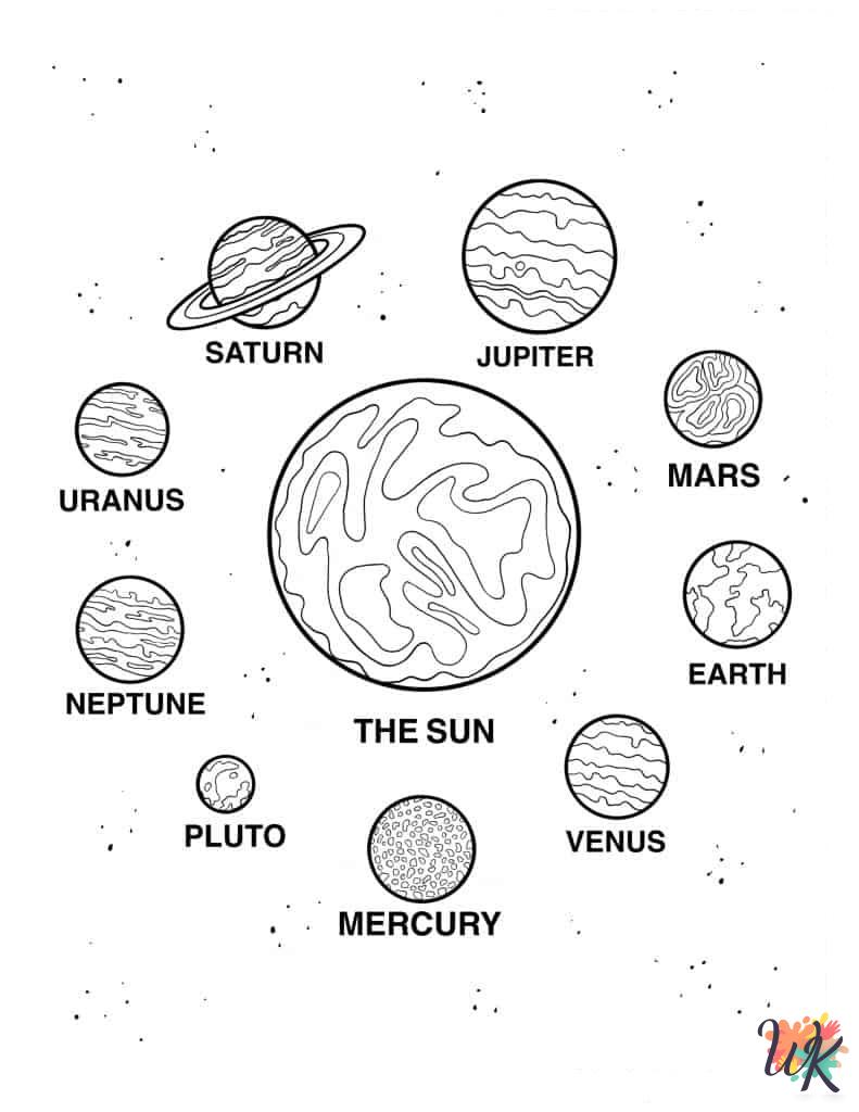 coloring pages printable Earth 1