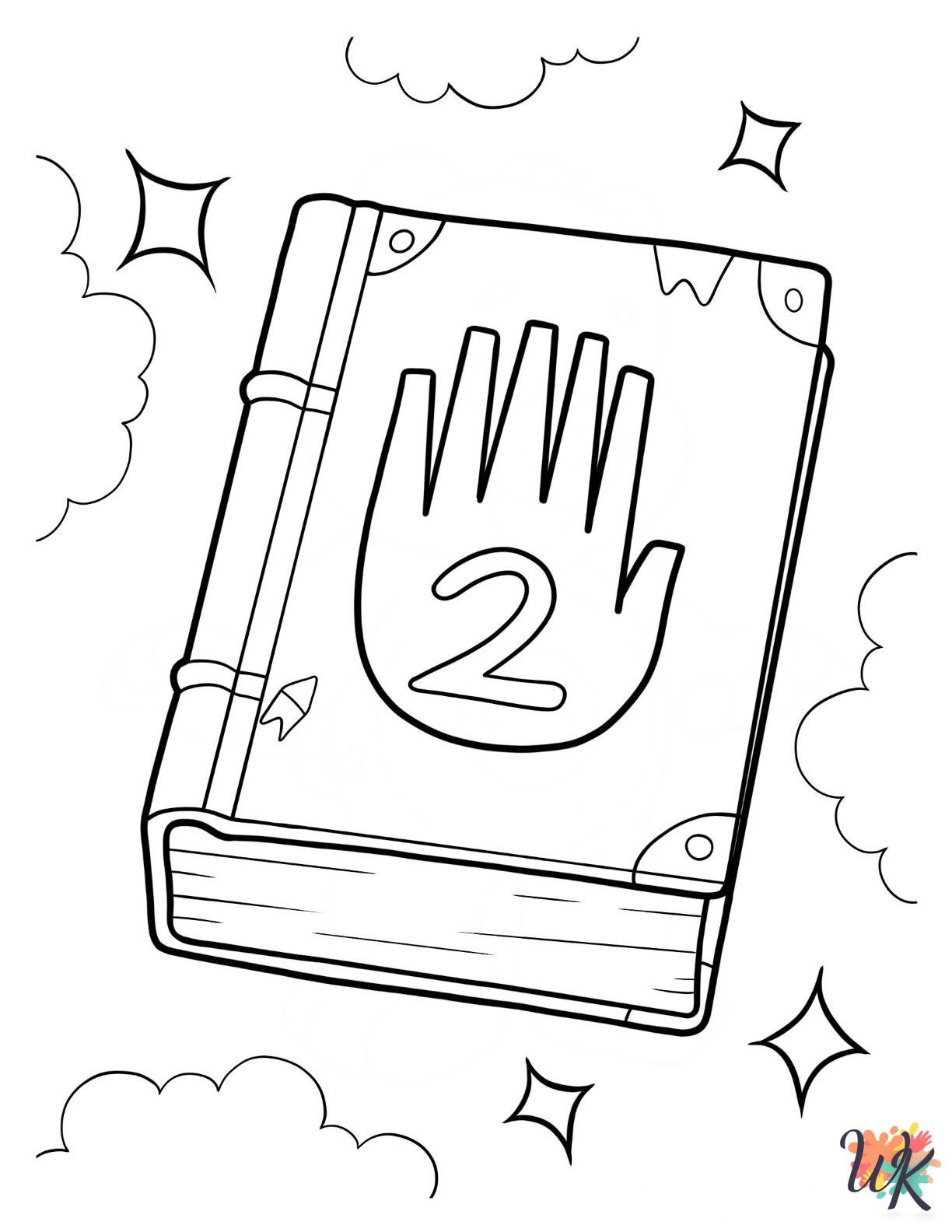 Gravity Falls printable coloring pages