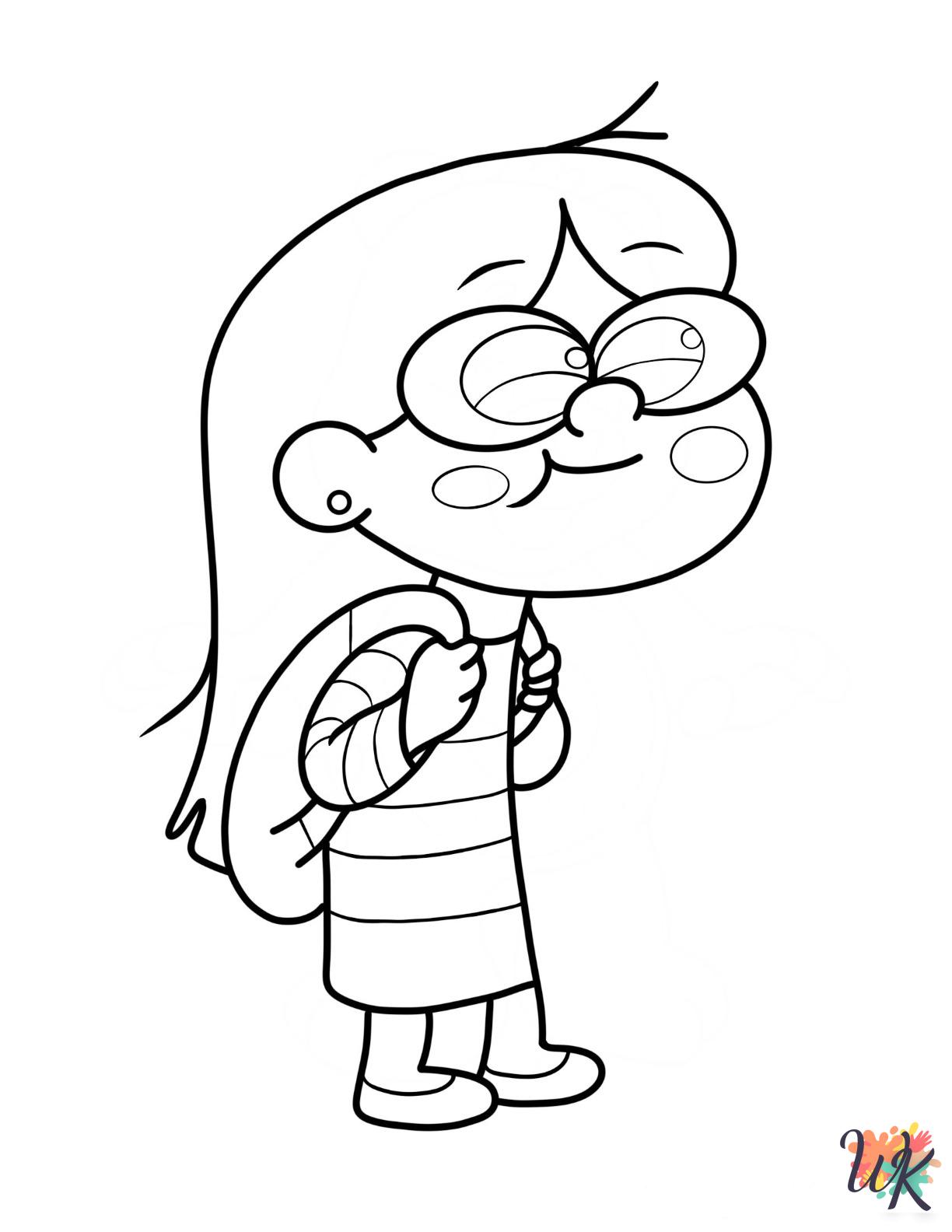Gravity Falls Coloring Pages 6