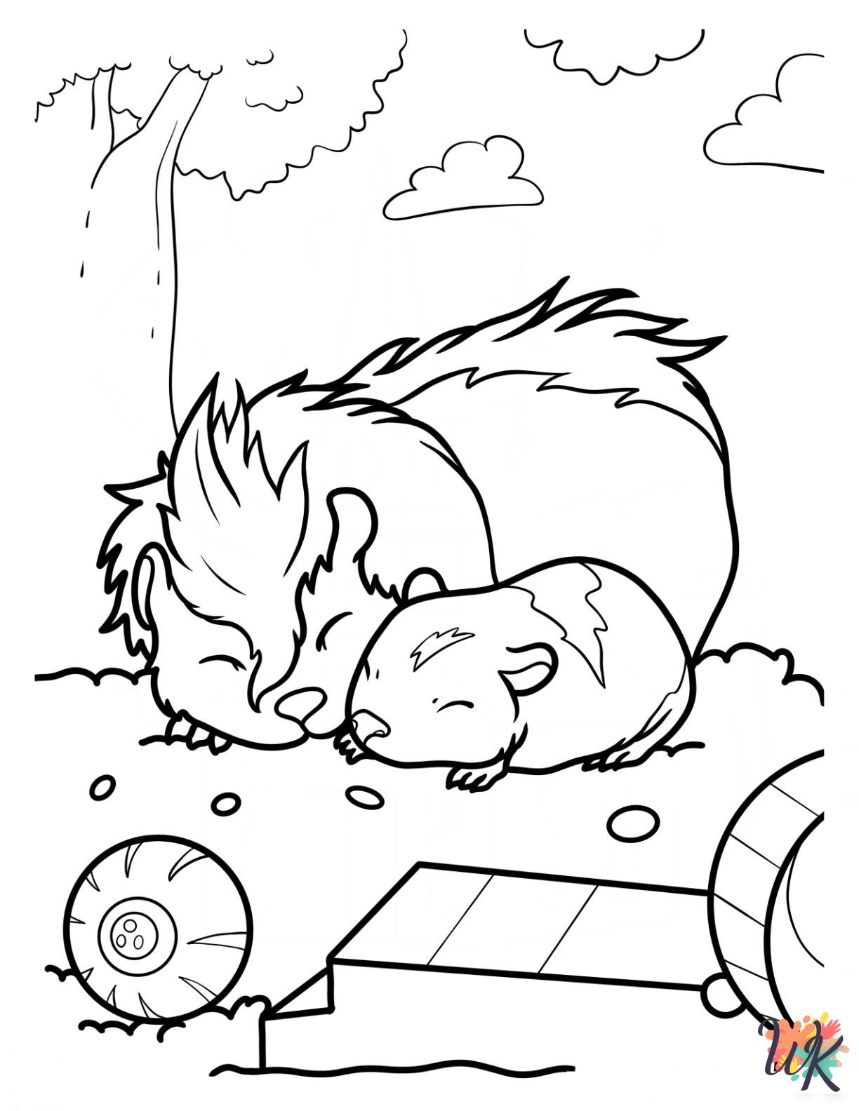 cute coloring pages Guinea Pig
