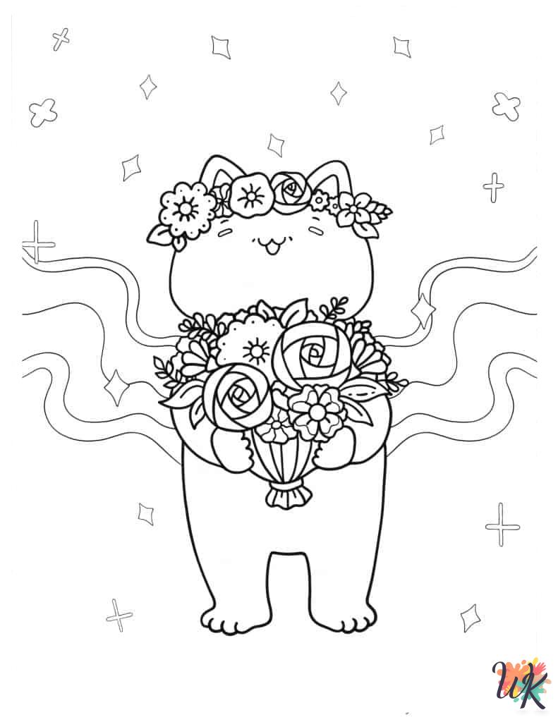 Kawaii coloring pages for adults pdf