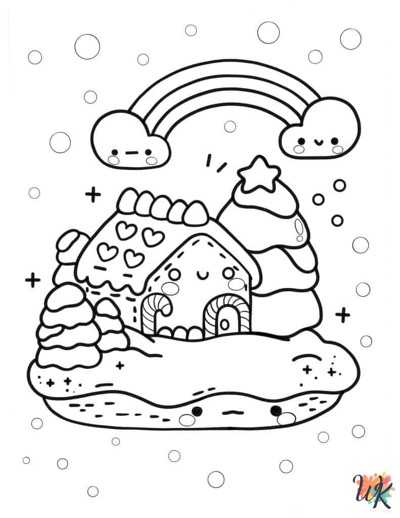 adult coloring pages Kawaii